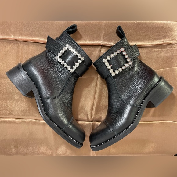 🚚 MOVING SALE NWT Zadig & Voltaire Moto Booties Empress Boots Women EU 38 - Picture 6 of 15